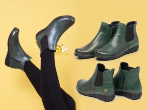 عکس نیم بوت دخترانه یشمی