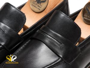 کفش چرم دستدوز مردانه مدل بارتلو