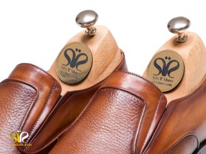 کفش چرم مجلسی بی بند آلدو