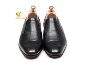 کفش چرم مردانه مدل رویال مشکی