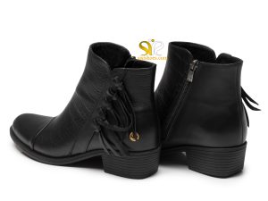 نیم بوت شیک زنانه چرمی