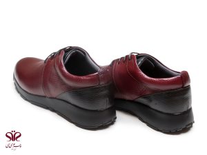 کفش زنانه اسپورت مناسب برای محیط اداری و رسمی مدل پانیذ زرشکی