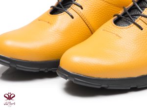 کفش زنانه اسپورت بند دار مناسب برای پیاده روی مدل پانیذ زرد