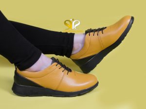 کفش زرد اسپرت دخترانه