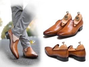 کفش چرم مردانه