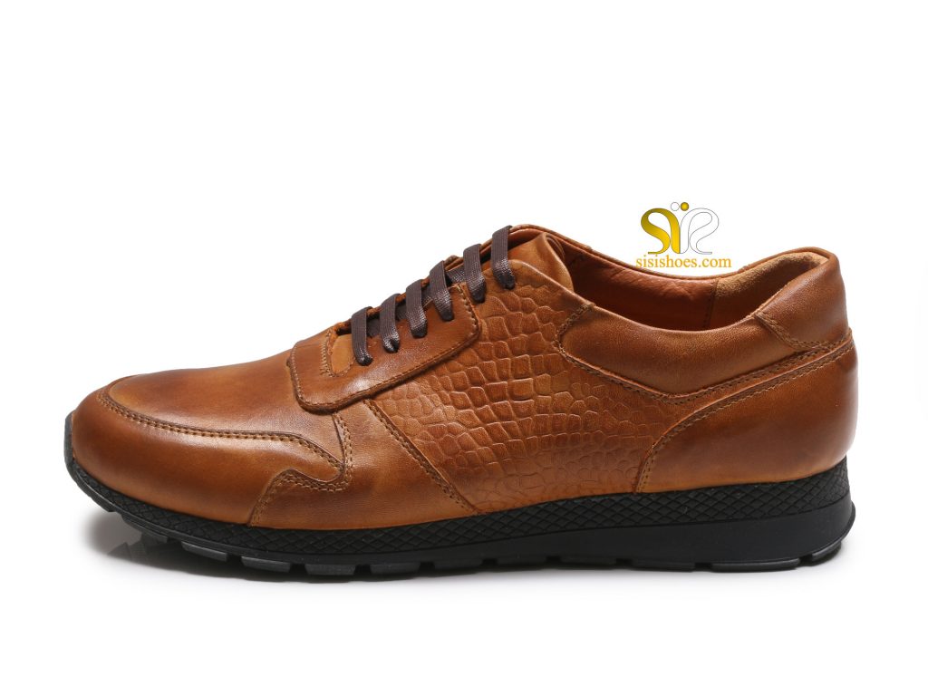 کفش اسپرت مردانه مدل چلنجر رنگ عسلی