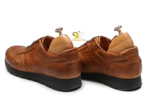 کفش عسلی اسپرت مردانه