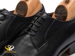 کفش دستدوز چرم مردانه مدل دالتون مشکی