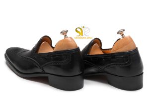 پاشنه لایه لایه چرمی کفش مردانه