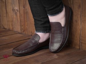 کفش کالج رنگ قهوه ای