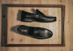 کفش کالج مردانه مدل توماج مشکی - 1