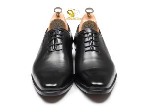 کفش چرم مردانه مدل راینو پلاس مشکی
