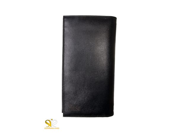 کیف پول مردانه چرم مدل ولن مشکی - 1
