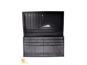 کیف پول مردانه چرم مدل ولن مشکی - 3