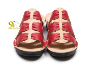 دمپایی زنانه مدل رنگین کمان سه کمر