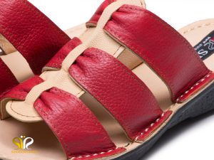 دمپایی زنانه قرمز