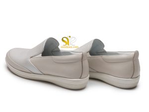 کفش تخت زنانه سفید