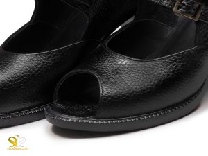 کفش زنانه جلوباز مشکی