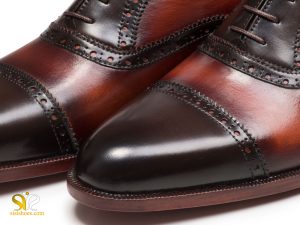 کفش شیک قهوه ای تیره سی سی