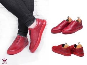 کفش اسپرت قرمز مردانه