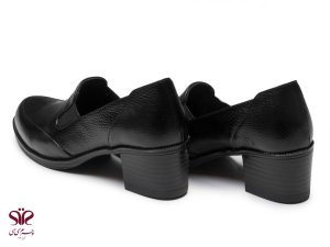 کفش زنانه پاشنه کوتاه مناسب برای استفاده روزانه مدل سارای مشکی