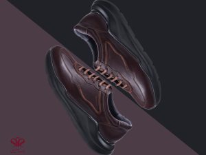 کفش اسپرت قهوه ای