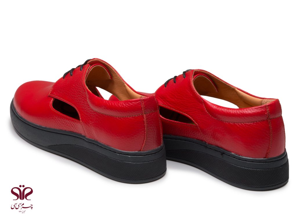 کفش زنانه لژدار قرمز