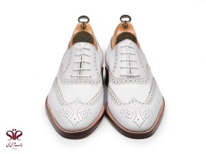 کفش سفید هشت ترگ مدل سیمون سی سی