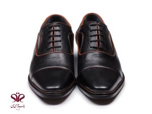 عکس مدل کفش اسپانیایی سی سی بنددار مشکی