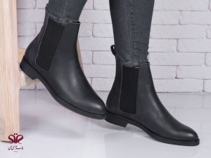 نیم بوت زنانه مدل نرمین نوک مدادی 9