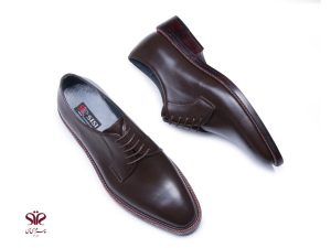 کفش مردانه مدل ریچارد قهوه ای سوخته 7