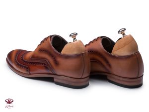 کفش چرم مجلسی دستدوز مردانه مدل آنتونی 6