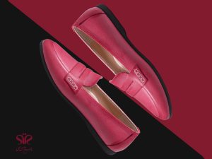 کفش کالج زنانه مدل آی سودا گلبهی