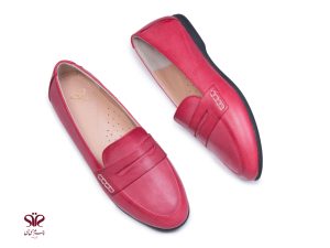 کفش کالج زنانه مدل آی سودا گلبهی