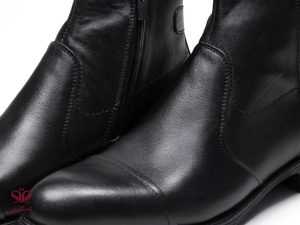 نیم بوت چرم مردانه مدل عینالی