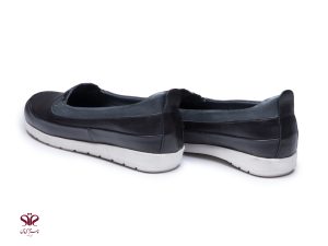 کفش کالج زنانه مدل چشمه مشکی