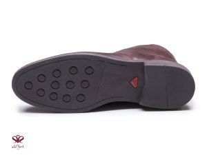 بوت چرم مردانه رنگ قهوه ای ارنست