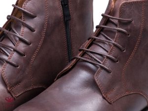 بوت چرم مردانه رنگ قهوه ای ارنست