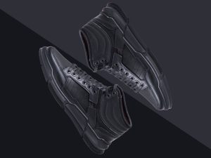 نیم بوت چرم مردانه