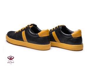 کفش اسپرت زنانه مدل جیانا رنگ زرد و مشکی 7