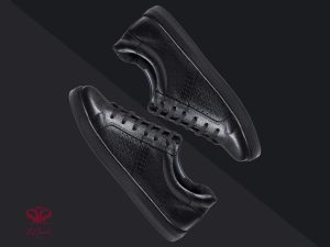 کفش اسپرت زنانه چرم رنگ مشکی مدل جیانا 2