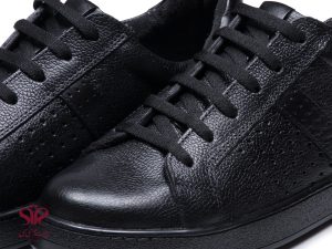 کفش اسپرت زنانه چرم رنگ مشکی مدل جیانا 6