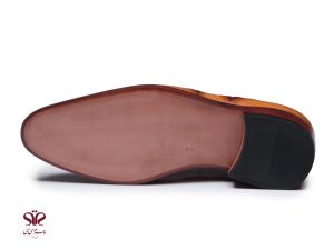 کفش مردانه چرم مدل سیمون رنگ قهوه ای پاتینا 6