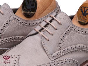 کفش مردانه دستدوز چرم مدل ماهورا