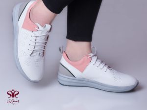 کفش اسپرت دخترانه مدل آتوسا رنگ سفید 1