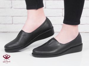 کفش زنانه سی سی مدل آذر رنگ مشکی 1