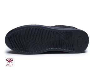 نیم بوت چرم مردانه مدل نیکسون مشکی 6