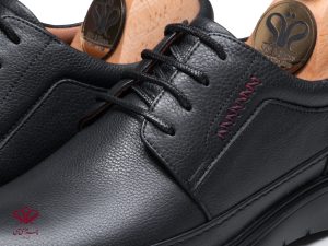 کفش طبی مردانه بنددار مدل مدیکال رنگ مشکی 6