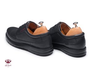 کفش طبی مردانه بنددار مدل مدیکال رنگ مشکی 7