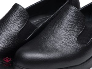 کفش روزمره لژدار زنانه مدل عسل مشکی 2